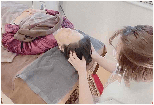 ドライヘッドスパのイメージ